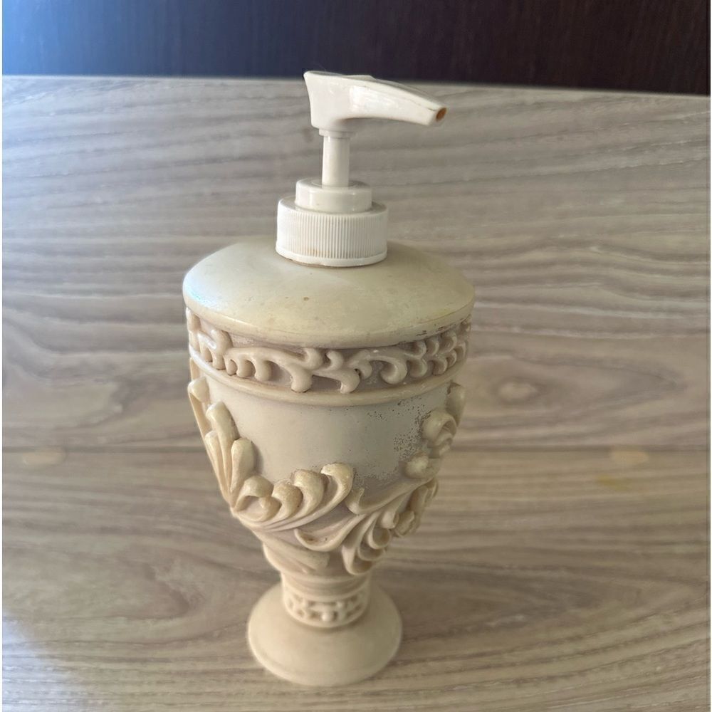 Vintage cherub soap dispenser